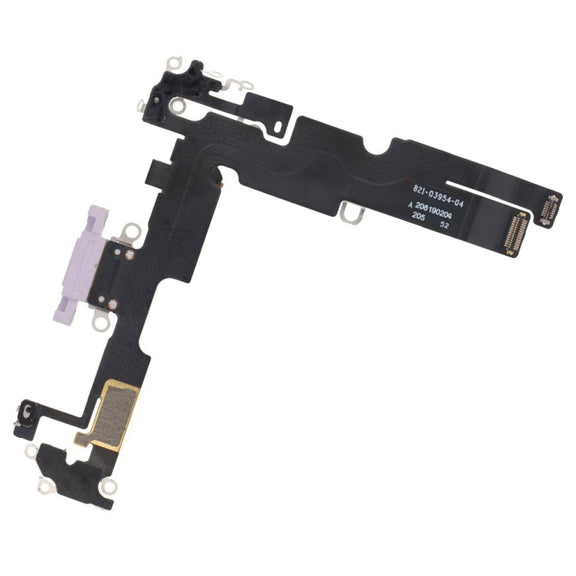 For iPhone 14 Plus Original Charging Port Flex Cable (Purple)