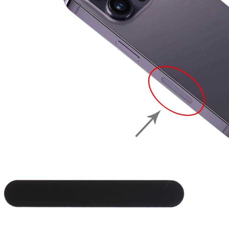For iPhone 14 Pro / 14 Pro Max US Edition 5G Signal Antenna Glass Plate (Black)