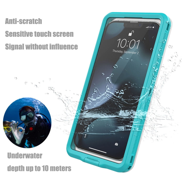 10m Depth Diving Water-resistant Protective Phone Case for 5.9-6.9 inch Phone(Black)