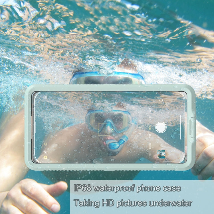 10m Depth Diving Water-resistant Protective Phone Case for 5.9-6.9 inch Phone(Black)