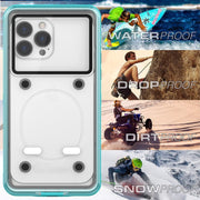 10m Depth Diving Water-resistant Protective Phone Case for 5.9-6.9 inch Phone(Black)