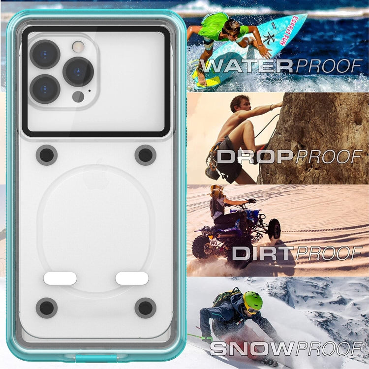 10m Depth Diving Water-resistant Protective Phone Case for 5.9-6.9 inch Phone(Black)