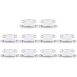 10 PCS Charging Port Connector for iPhone 5 / 5S(White) - iPhone 5 Parts by PMc TechLife | Online Shopping South Africa | PMc TechLife | Buy Now Pay Later Mobicred
