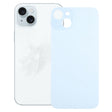 For iPhone 15 Plus Easy Replacement Big Camera Hole Glass Back Battery Cover(Blue) - Back Cover by PMC TechLife | Online Shopping South Africa | PMC TechLife