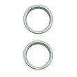 For iPhone 15 / 15 Plus 2pcs/set Rear Camera Glass Lens Metal Outside Protector Hoop Ring (Green) - Camera Series by PMc TechLife | Online Shopping South Africa | PMc TechLife | Buy Now Pay Later Mobicred