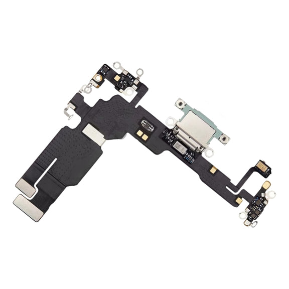For iPhone 15 Plus Original Charging Port Flex Cable (Green)