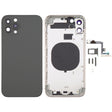 Back Cover with Appearance Imitation of iP15 Pro for iPhone 11(Black) - Back Cover by PMC TechLife | Online Shopping South Africa | PMC TechLife | Buy Now Pay Later Mobicred
