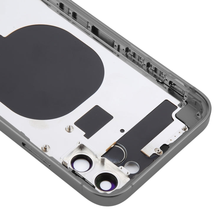 Back Cover with Appearance Imitation of iP15 Pro for iPhone 11(Black)