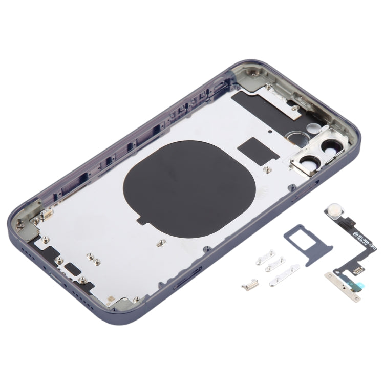 Back Cover with Appearance Imitation of iP15 Pro for iPhone 11(Blue)