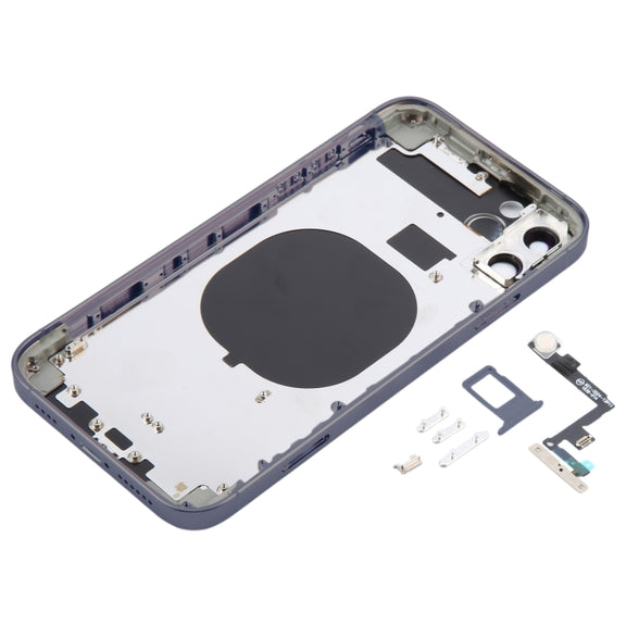 Back Cover with Appearance Imitation of iP15 Pro for iPhone 11(Blue)