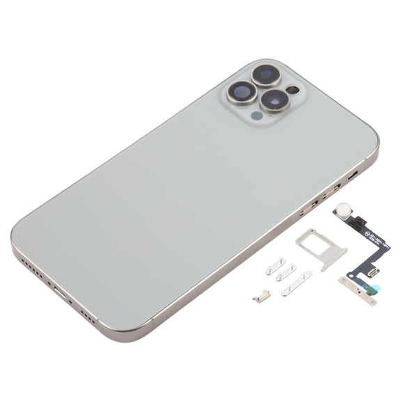 Back Cover with Appearance Imitation of iP15 Pro for iPhone 11(Titanium)