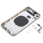 Back Cover with Appearance Imitation of iP15 Pro for iPhone 11(Titanium)