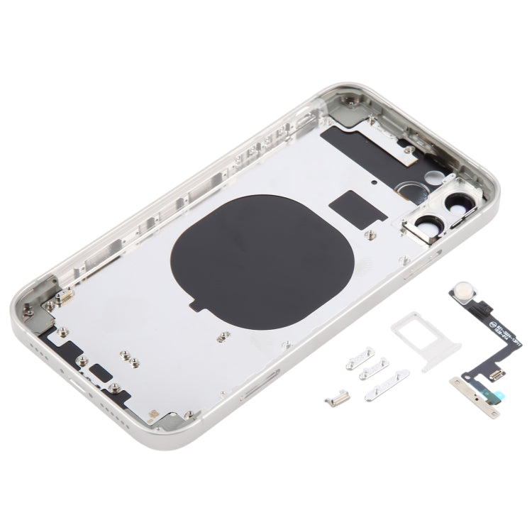 Back Cover with Appearance Imitation of iP15 Pro for iPhone 11(White)