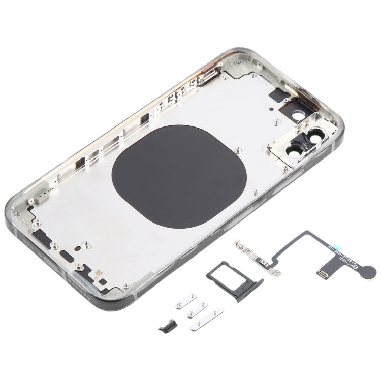 Back Cover with Appearance Imitation of iP15 Pro for iPhone XS(Black)