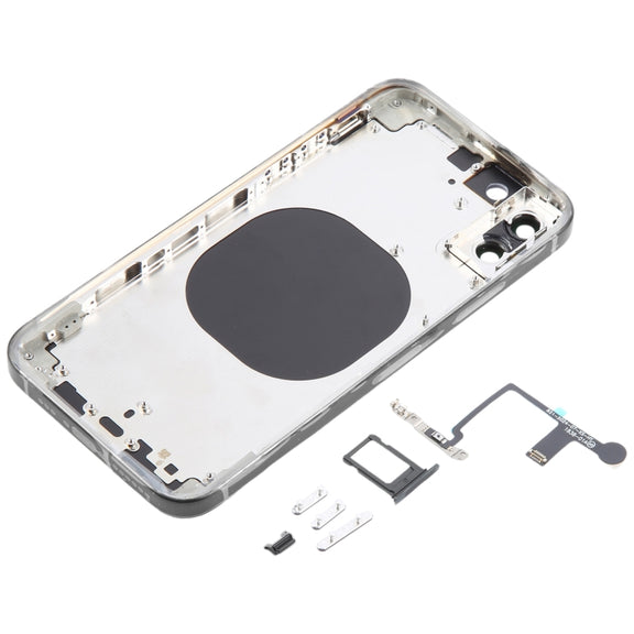 Back Cover with Appearance Imitation of iP15 Pro for iPhone XS(Black)