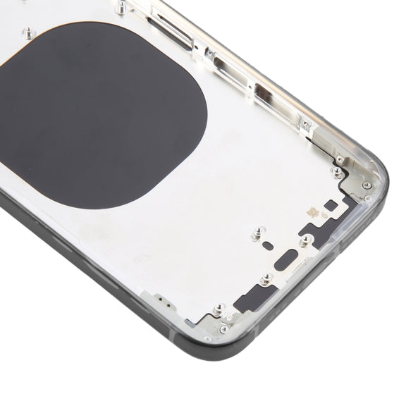 Back Cover with Appearance Imitation of iP15 Pro for iPhone XS(Black)