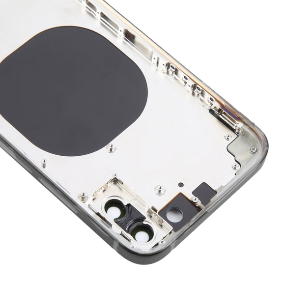 Back Cover with Appearance Imitation of iP15 Pro for iPhone XS(Black)
