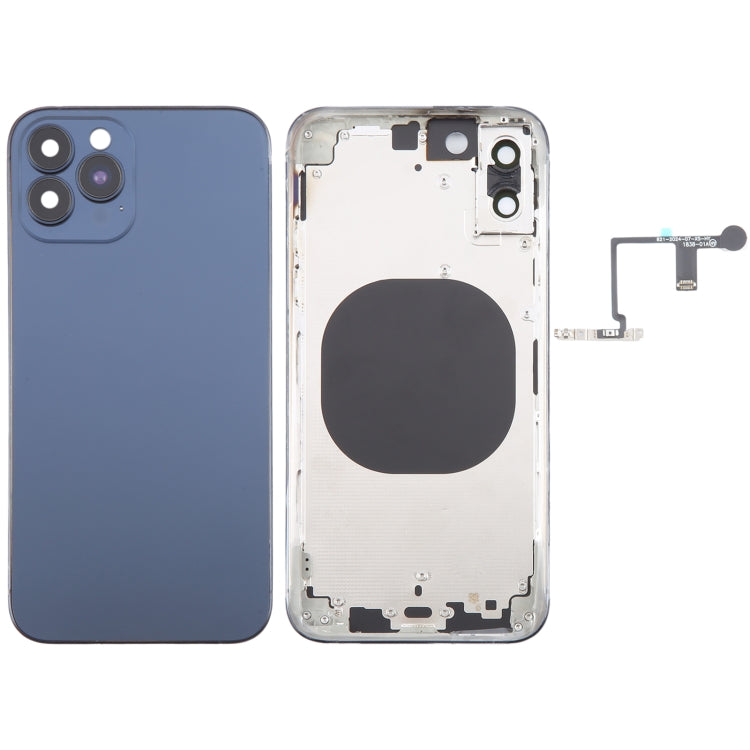 Back Cover with Appearance Imitation of iP15 Pro for iPhone XS(Blue)