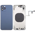 Back Cover with Appearance Imitation of iP15 Pro for iPhone XS(Blue) - Back Cover by PMC TechLife | Online Shopping South Africa | PMC TechLife | Buy Now Pay Later Mobicred