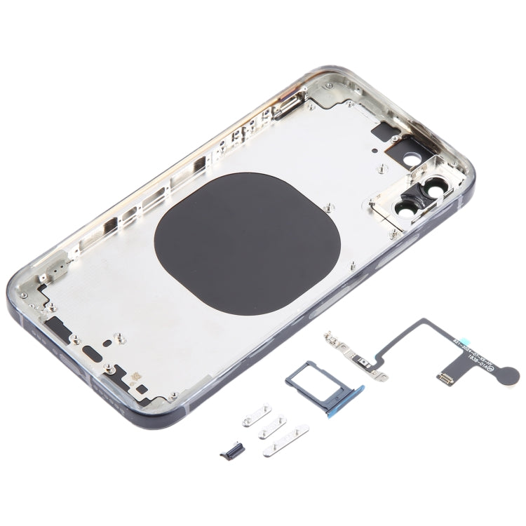 Back Cover with Appearance Imitation of iP15 Pro for iPhone XS(Blue)