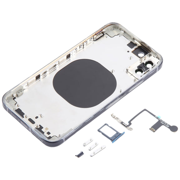Back Cover with Appearance Imitation of iP15 Pro for iPhone XS(Blue)