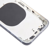 Back Cover with Appearance Imitation of iP15 Pro for iPhone XS(Blue)