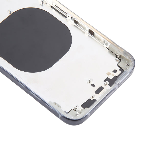 Back Cover with Appearance Imitation of iP15 Pro for iPhone XS(Blue)