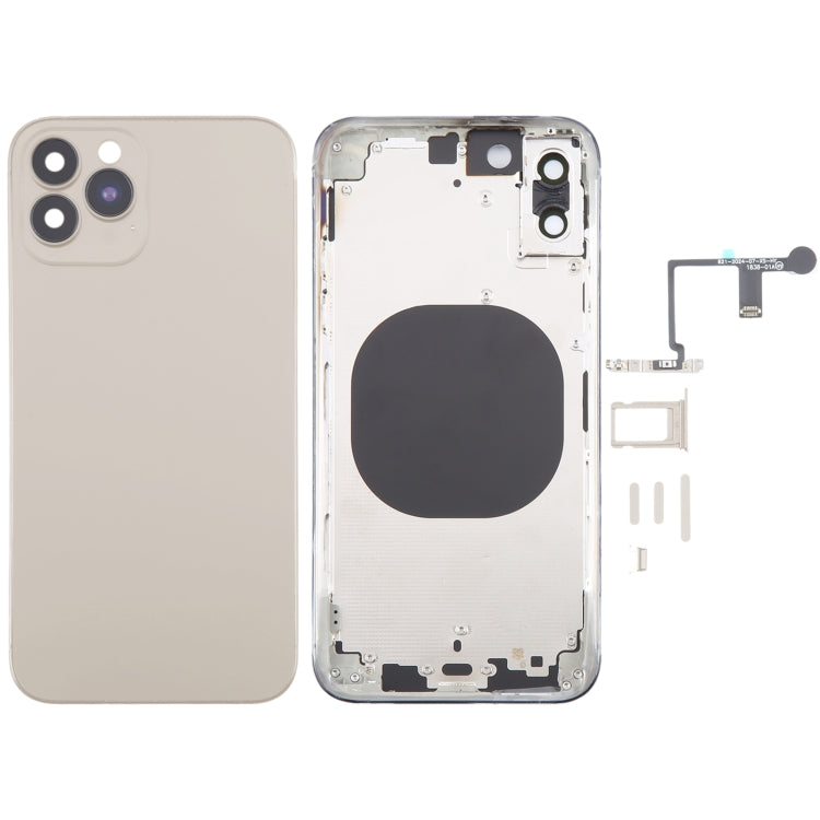 Back Cover with Appearance Imitation of iP15 Pro for iPhone XS(Titanium)