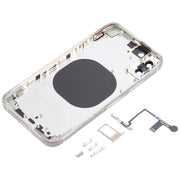 Back Cover with Appearance Imitation of iP15 Pro for iPhone XS(Titanium)