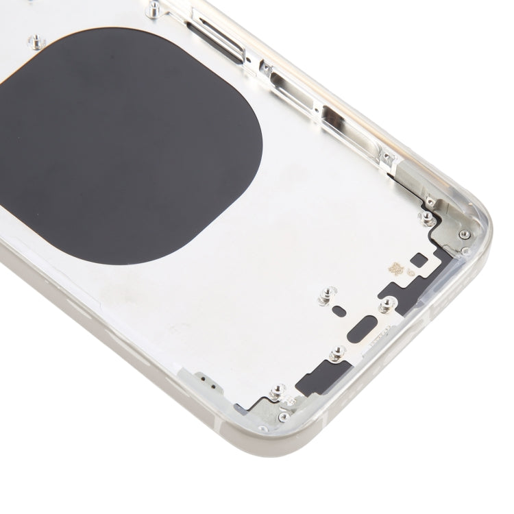 Back Cover with Appearance Imitation of iP15 Pro for iPhone XS(Titanium)