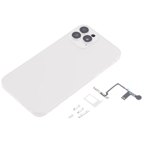 Back Cover with Appearance Imitation of iP15 Pro for iPhone XS(White)