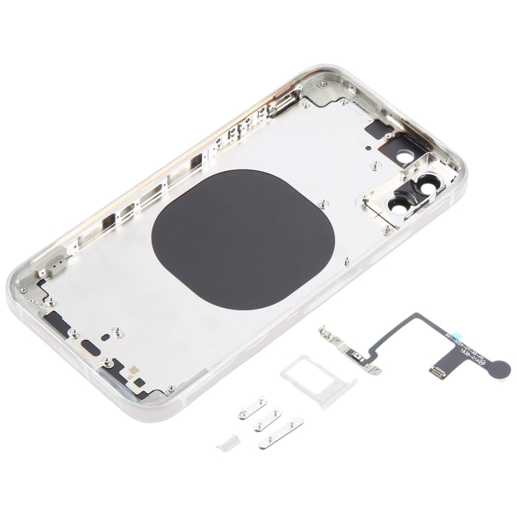 Back Cover with Appearance Imitation of iP15 Pro for iPhone XS(White)