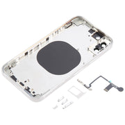 Back Cover with Appearance Imitation of iP15 Pro for iPhone XS(White)