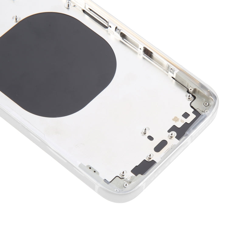 Back Cover with Appearance Imitation of iP15 Pro for iPhone XS(White)