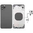 Back Cover with Appearance Imitation of iP15 Pro Max for iPhone XS Max(Black) - Back Cover by PMC TechLife | Online Shopping South Africa | PMC TechLife | Buy Now Pay Later Mobicred