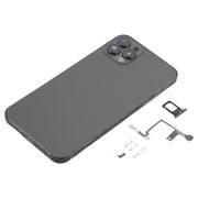Back Cover with Appearance Imitation of iP15 Pro Max for iPhone XS Max(Black)
