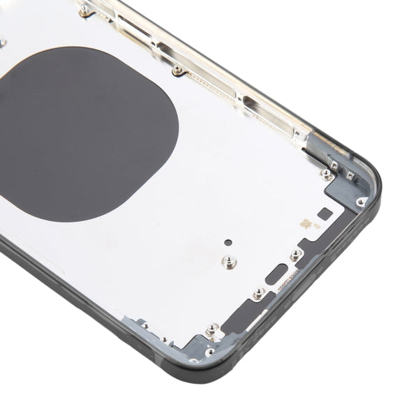 Back Cover with Appearance Imitation of iP15 Pro Max for iPhone XS Max(Black)