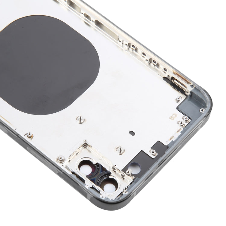 Back Cover with Appearance Imitation of iP15 Pro Max for iPhone XS Max(Black)