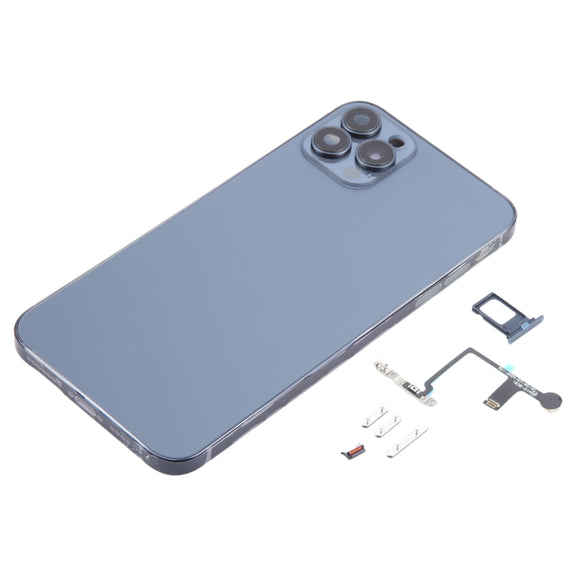 Back Cover with Appearance Imitation of iP15 Pro Max for iPhone XS Max(Blue)