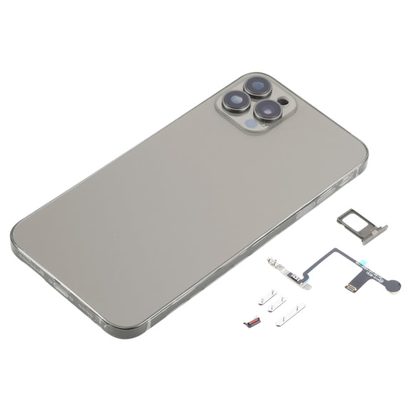 Back Cover with Appearance Imitation of iP15 Pro Max for iPhone XS Max(Titanium)
