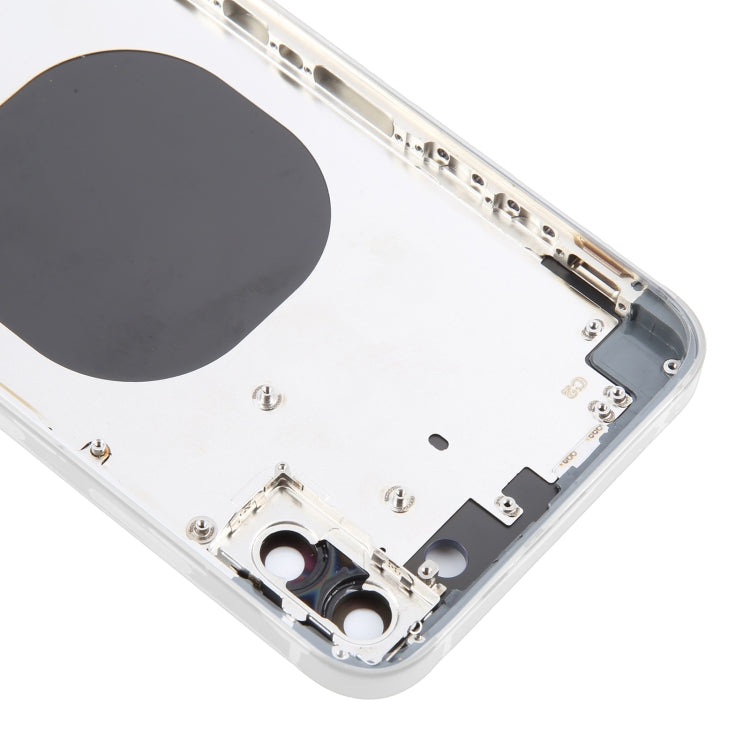 Back Cover with Appearance Imitation of iP15 Pro Max for iPhone XS Max(White)