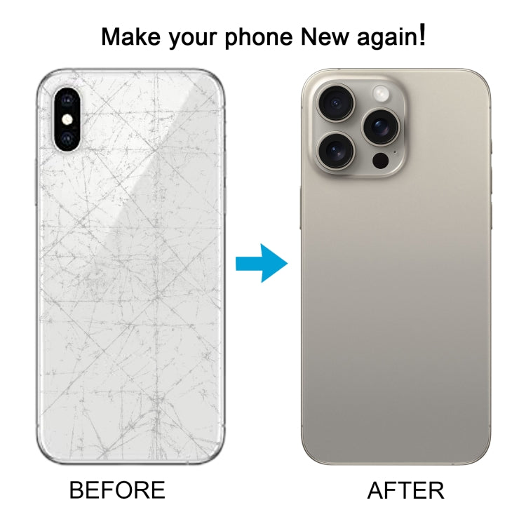 Back Cover with Appearance Imitation of iP15 Pro Max for iPhone XS Max(Blue)