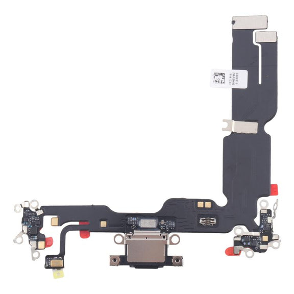 For iPhone 15 Plus Charging Port Flex Cable (Black)