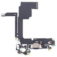 For iPhone 15 Pro Charging Port Flex Cable (Blue) - Flex Cable by PMc TechLife | Online Shopping South Africa | PMc TechLife | Buy Now Pay Later Mobicred