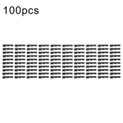 For iPhone 15 Pro 100pcs/set LCD Side Black Adhesive Sticker(03)