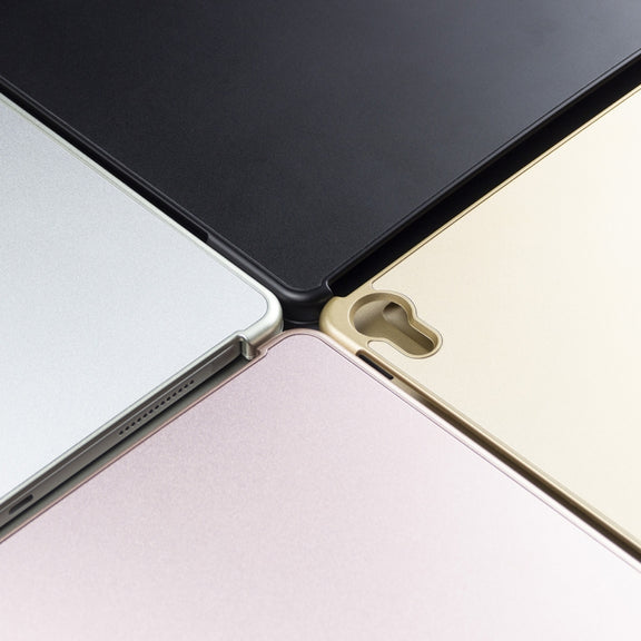 F105A Colorful Backlight Aluminum Backplane Wireless Bluetooth Keyboard Tablet Case for iPad Pro 11 inch ���2018��� (Rose Gold)