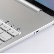 F105A Colorful Backlight Aluminum Backplane Wireless Bluetooth Keyboard Tablet Case for iPad Pro 11 inch ���2018��� (Rose Gold)