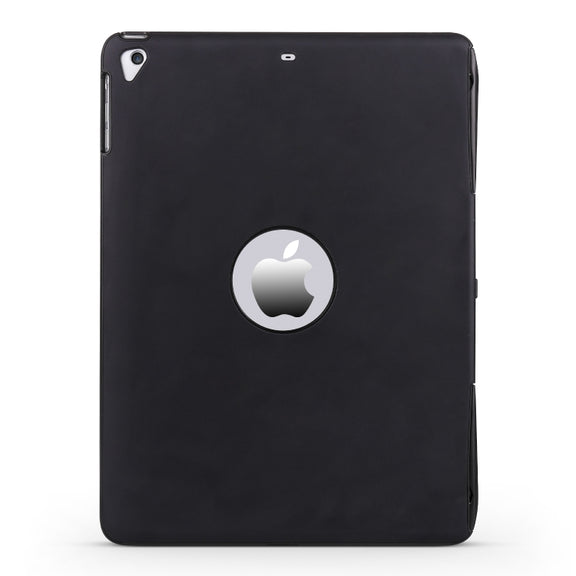 F611 Detachable Colorful Backlight Aluminum Backplane Wireless Bluetooth Keyboard Tablet Case for iPad Air 2 / 9.7 (2018) / 9.7 inch (2017) / Air / Pro 9.7 inch(Black)