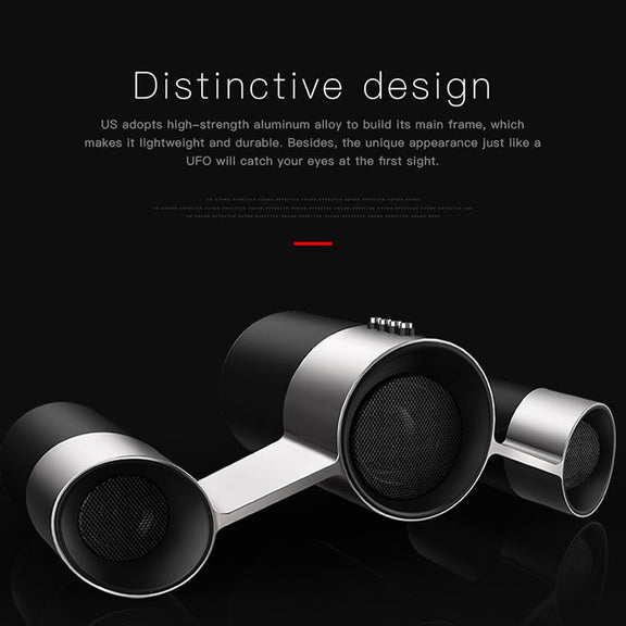 Bluedio US Wireless Bluetooth Satellite Speaker System with Mic(Black)