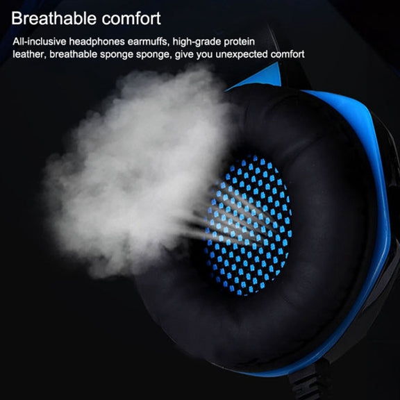 KOTION EACH G2000 Stereo Bass Gaming Headphone with Microphone & LED Light, For PS4, Smartphone, Tablet, Computer, Notebook